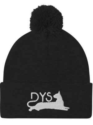 Gorro con pompón Black