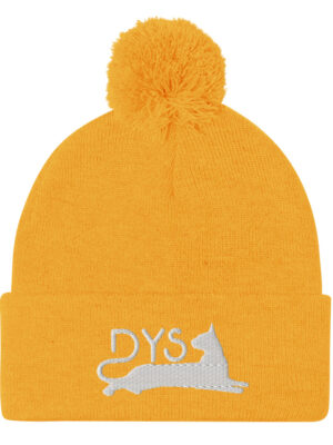 Gorro con pompón Gold