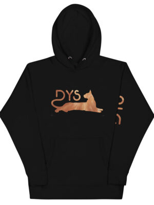 Sudadera con capucha pelaje naranja 2.0 Black
