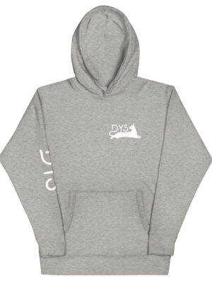 Sudadera básica con capucha Grey logo B