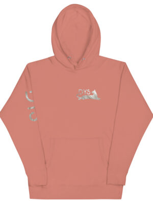 Sudadera con capucha pelaje blanco DustyRose