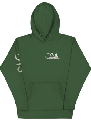 Sudadera con capucha pelaje blanco Forest