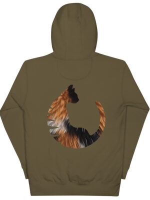 Sudadera con capucha pelaje multi Military