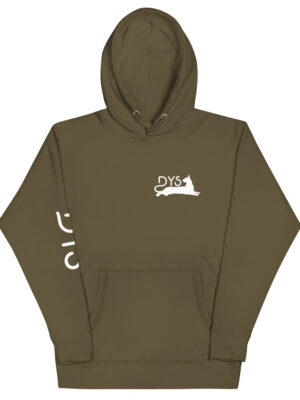 Sudadera básica con capucha Military logo B