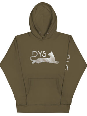 Sudadera con capucha pelaje blanco 2.0 Military