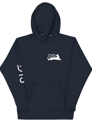 Sudadera básica con capucha Navy logo B