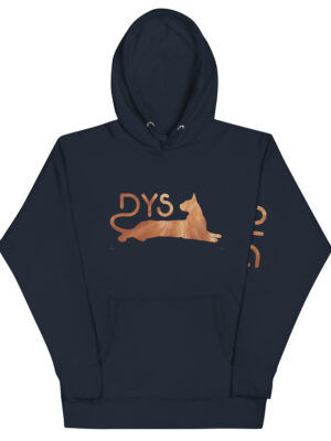 Sudadera con capucha pelaje naranja 2.0 Navy