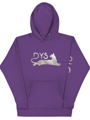Sudadera con capucha pelaje blanco 2.0 Purple