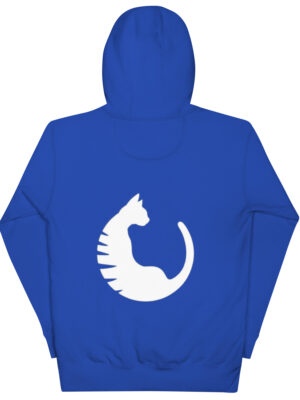 Sudadera básica con capucha Blue logo B