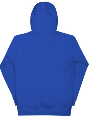 Sudadera con capucha pelaje blanco 2.0 Blue