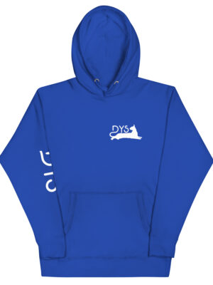 Sudadera básica con capucha Blue logo B