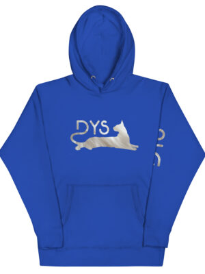 Sudadera con capucha pelaje blanco 2.0 Blue