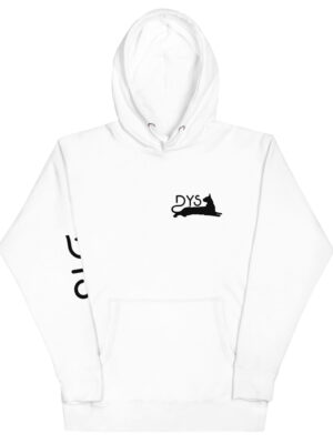 Sudadera básica con capucha  White logo N