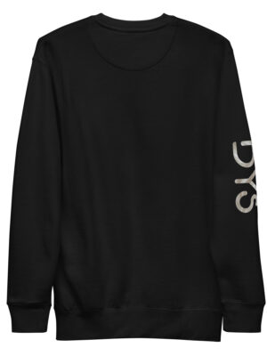 Sudadera pelaje blanco Black
