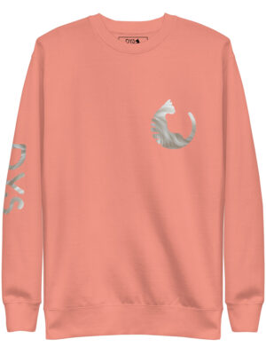 Sudadera pelaje blanco DustyRose