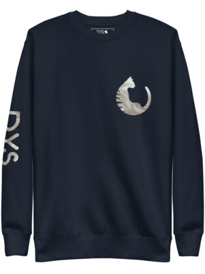 Sudadera pelaje blanco Navy
