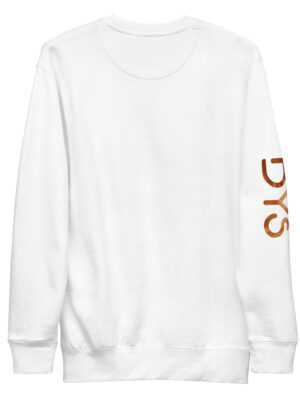 Sudadera pelaje naranja White
